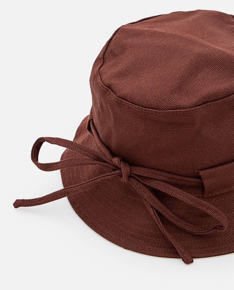 Jacquemus Brown Le Bob Gadjo Bucket Hat In Brown