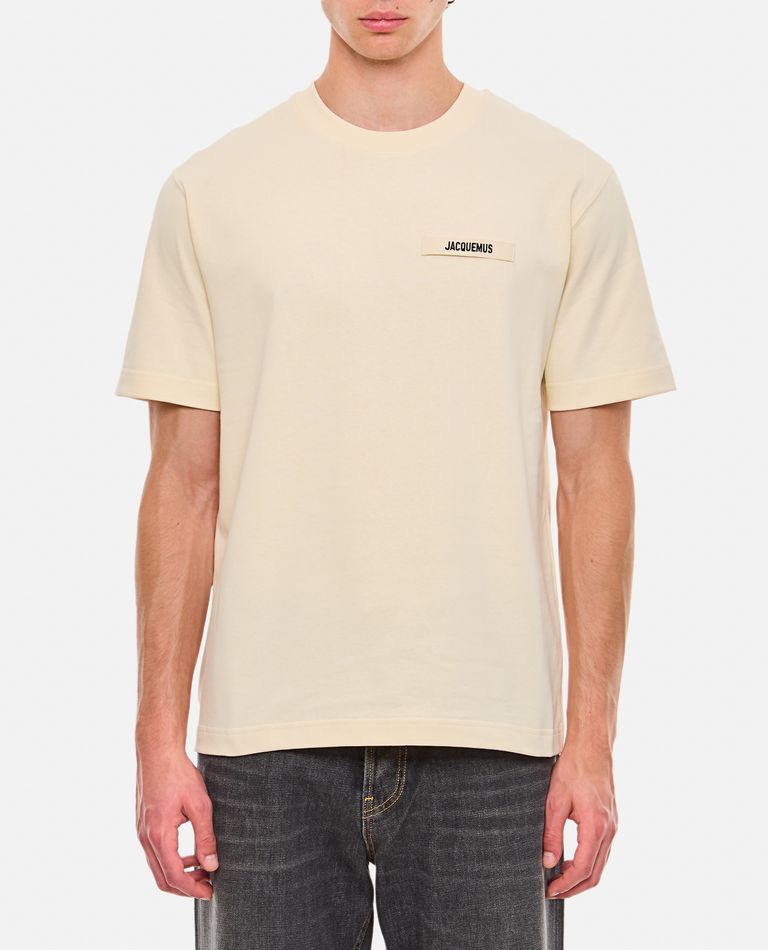 Tシャツ・カットソー JACQUEMUS LE TSHIRT GROS GRAIN ML (TSM00570AJ0 0226100) JACQUEMUS-LE TSHIRT GROS GRAIN ML-TSM00570AJ00226 100 – Dope