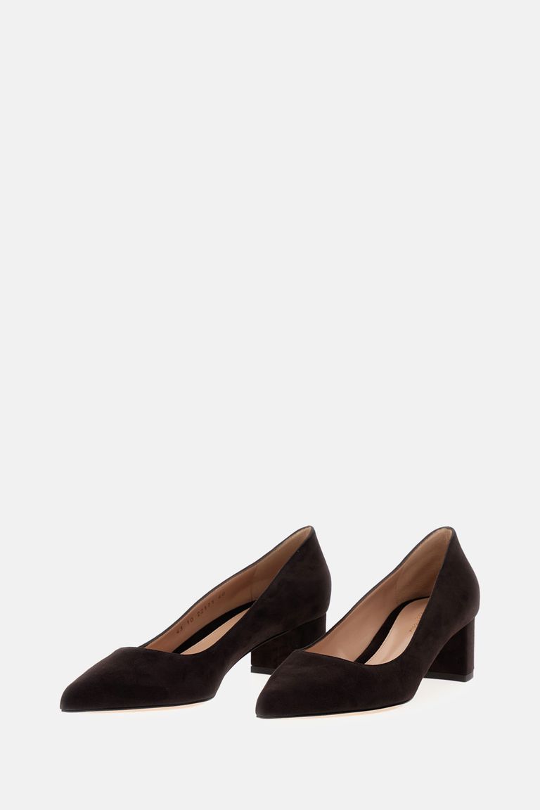 Gianvito Rossi Decollette Piper Pump In Brown