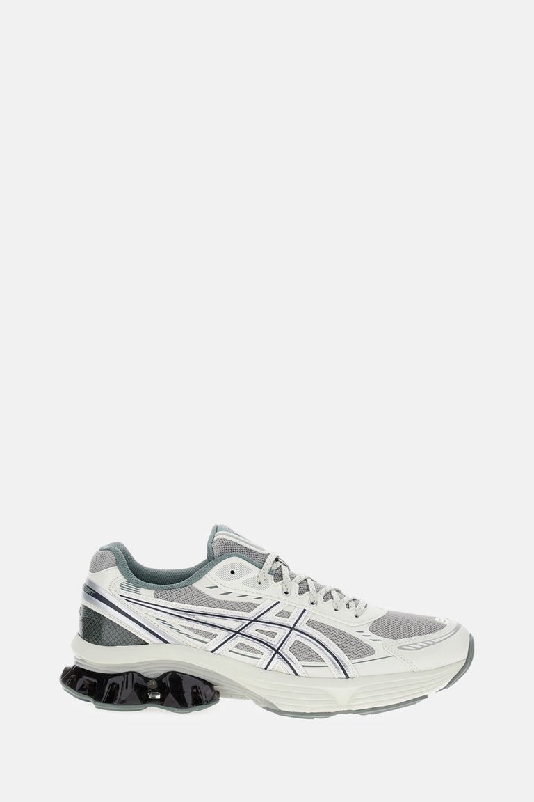 Asics Gel-knit Sneakers With Lace-up Front And Advanced Cushioning In White
