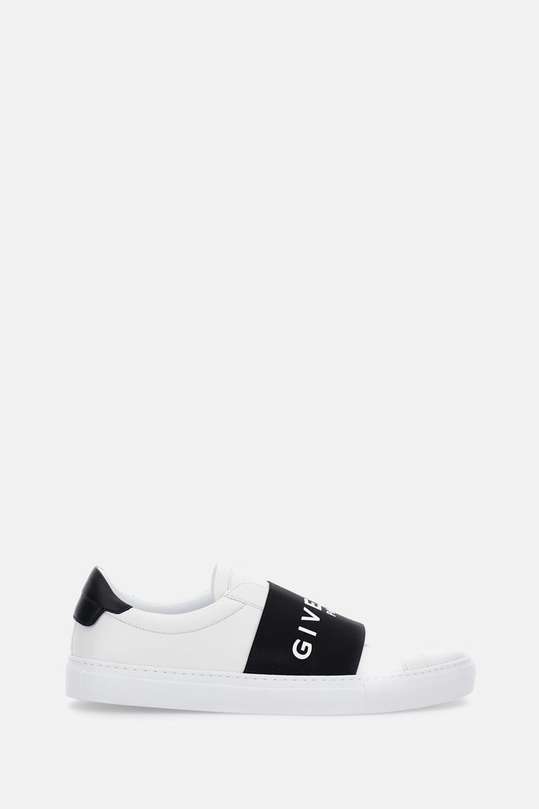 Givenchy Urban Street Sneakers In Leather With Elastic Band