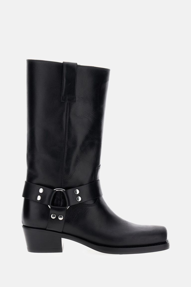 Paris Texas Roxy Boot With Heel In Black