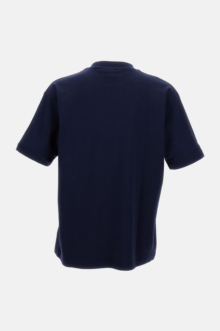 Drã´le De Monsieur T-shirt 'grand Hotel' In Blue