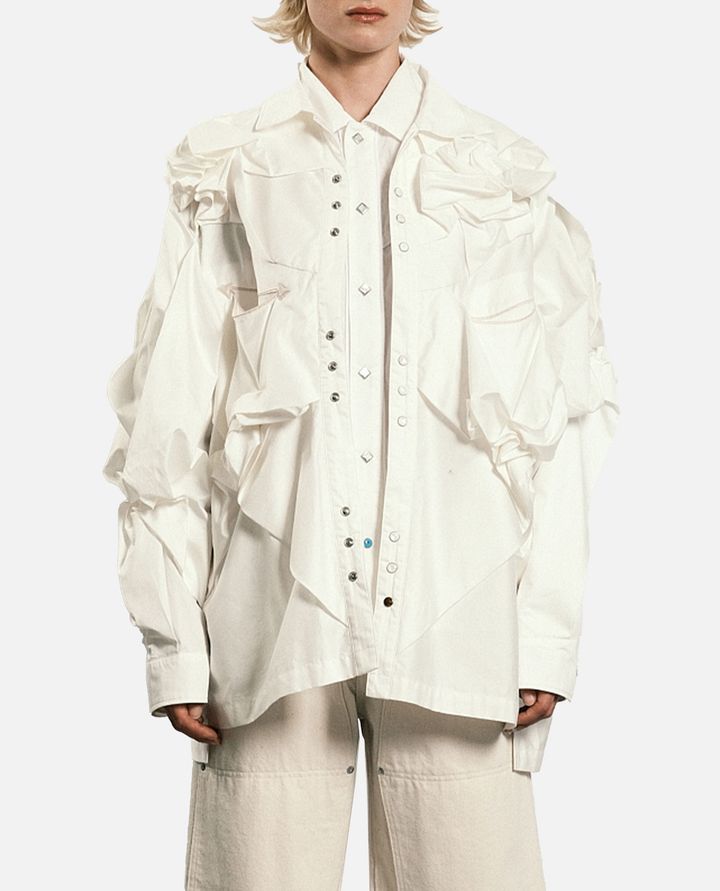 Tanaka - FLOWER WESTERN SHIRT_1