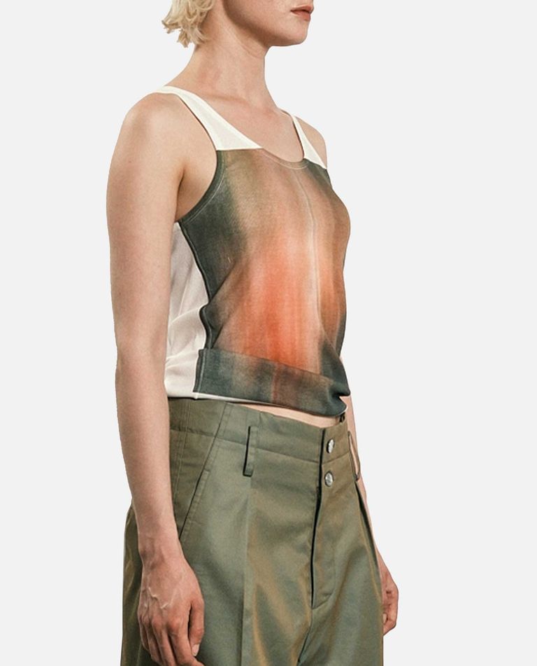 Tanaka Abstract-print Tank Top In Multi
