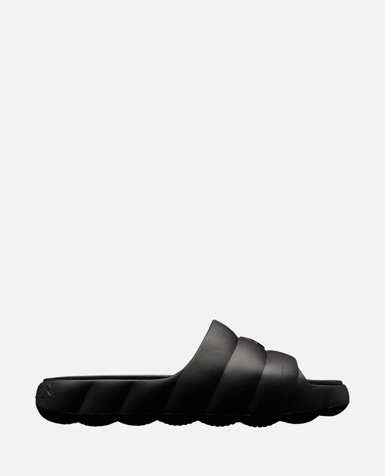 Moncler Lilo Quilted Eva Slippers In Black