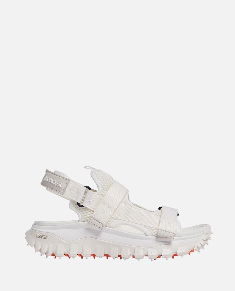 Moncler Trailgrip Vela Sandals In White