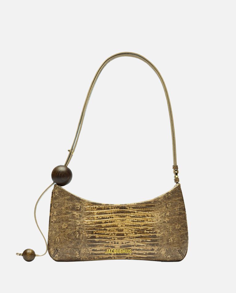 Jacquemus Shoulder Bag With Unique Sphere Detail And Zip Closure