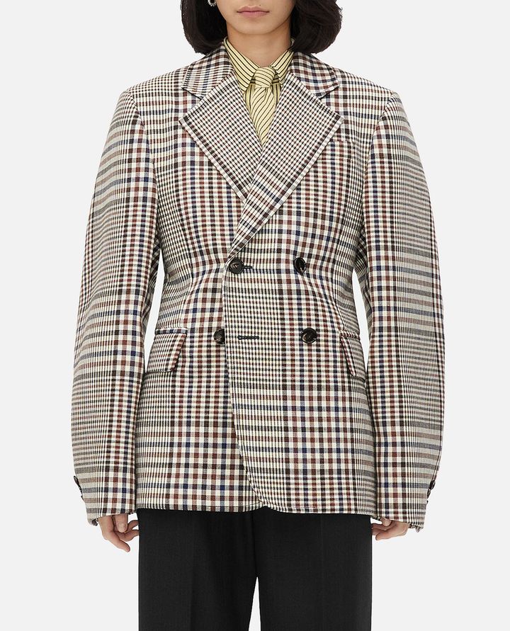 Bottega Veneta - GIACCA A QUADRI_1