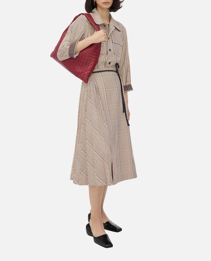 Bottega Veneta - CAMICIA MINI CHECK TECH VISCOSE_2