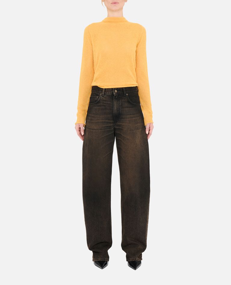 Haikure Multi-pocket Jeans In Brown