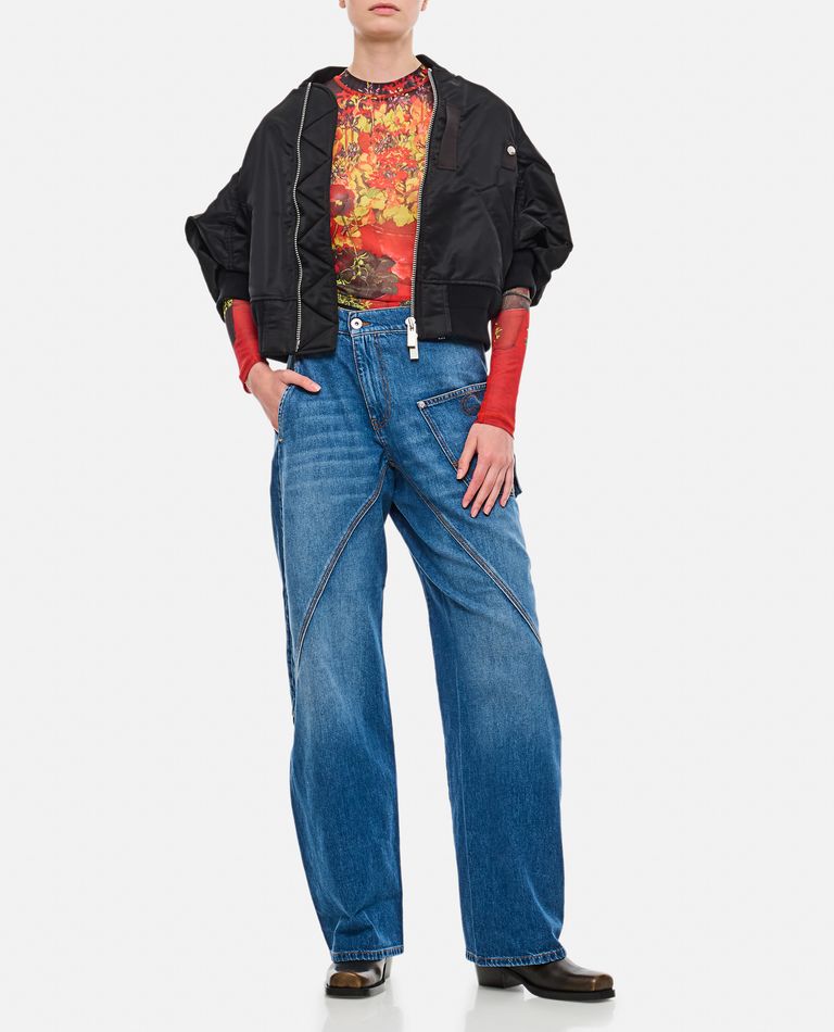 NYLON TWILL BLOUSON for Women - Sacai | Biffi