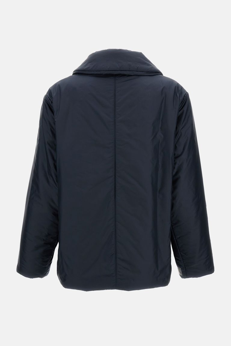 Max Mara The Cube Midnight Blue Polyester Camelia Padded Jacke In Blue