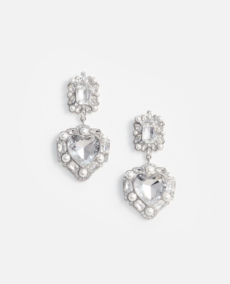 MICRO BOW PEARL TIERED EARRINGS for Women - Self-Portrait