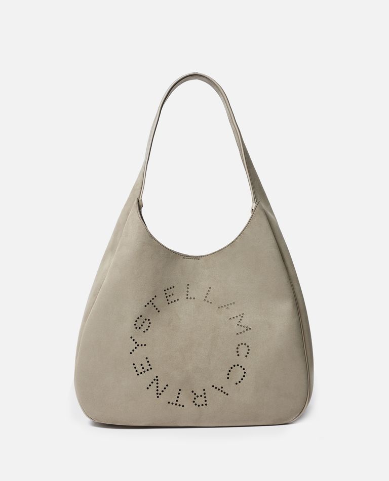 TINY FALABELLA ECO SHINY DOTTED CHAMOIS TOTE BAG for Women
