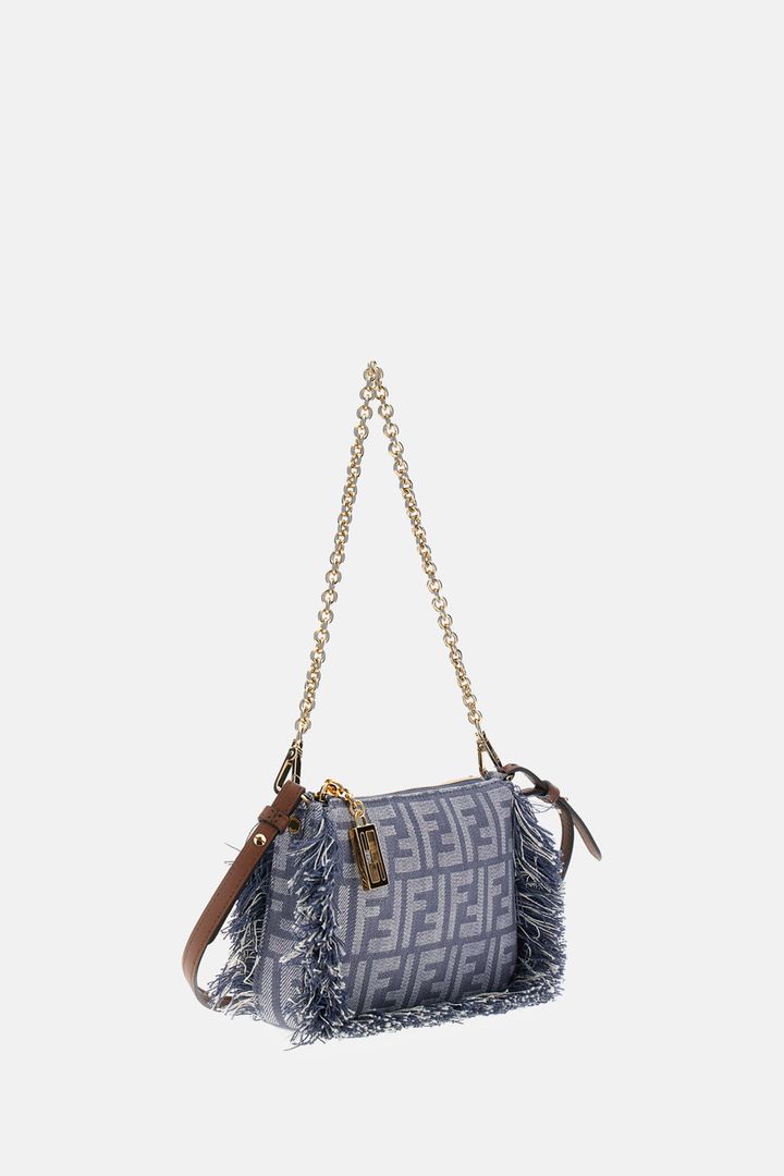 Fendi - BAGUETTE POUCH TESSUTO FF_2