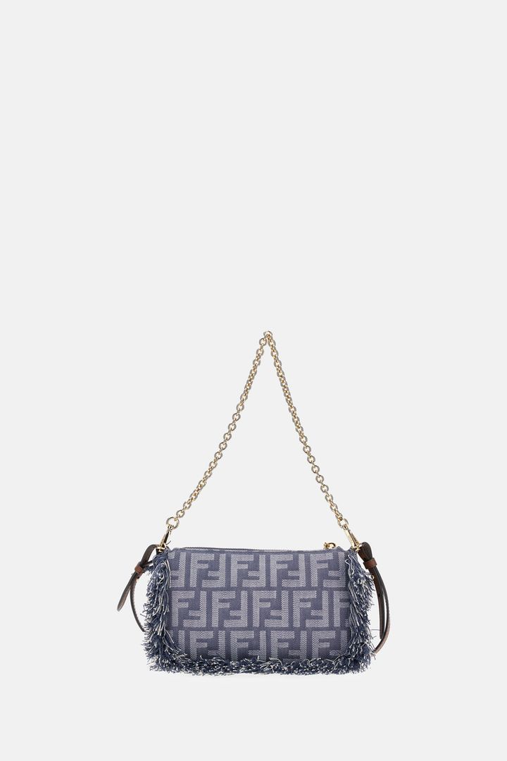 Fendi - BAGUETTE POUCH TESSUTO FF_3