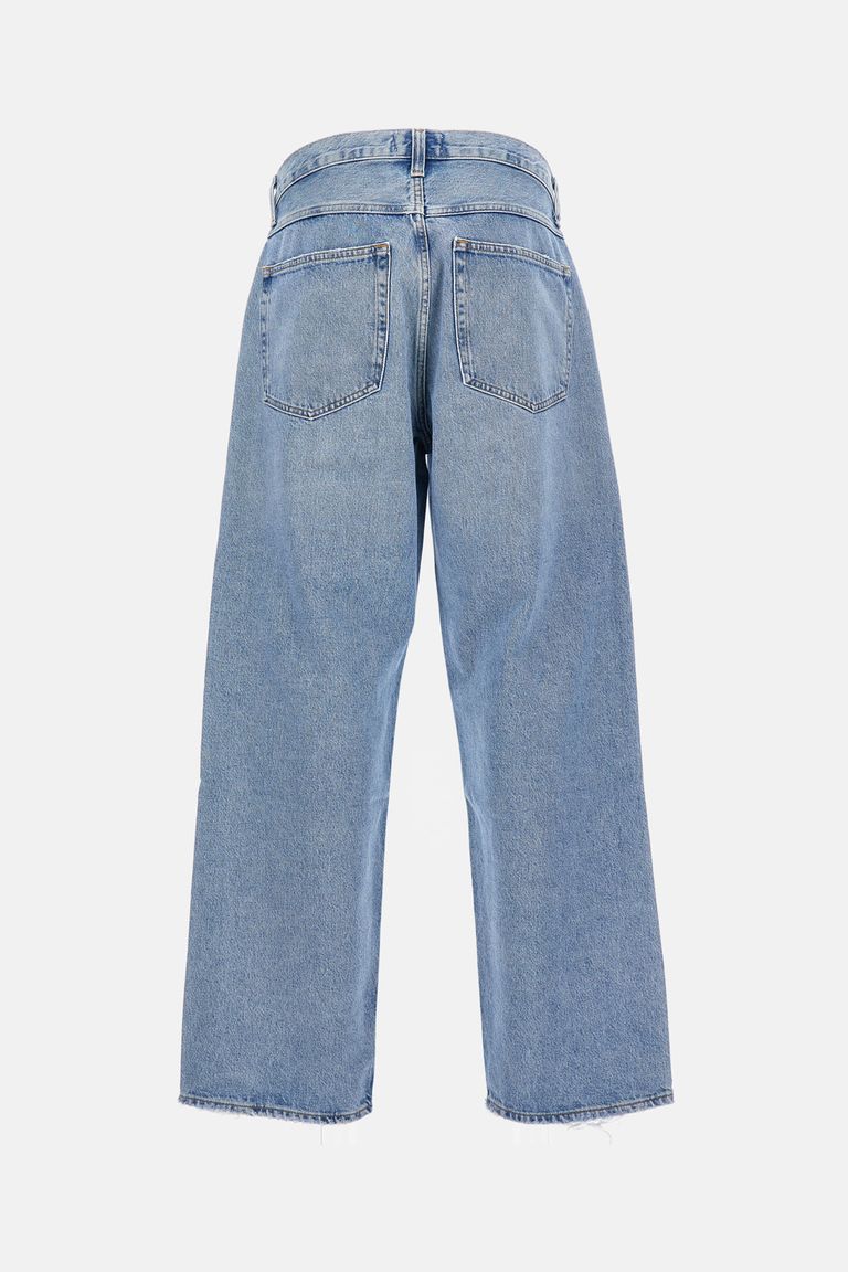 Agolde Sky Blue Fusion Jeans In Blue