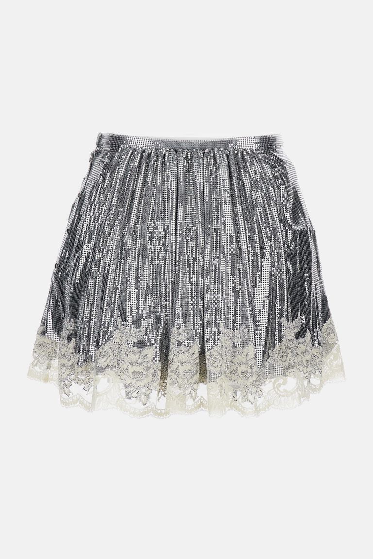 ミニスカート Rabanne SS25 JUPE (24HIJU012 MH0004P040) Rabanne MINI SKIRT $2,390.12 USD - Biffi Boutiques