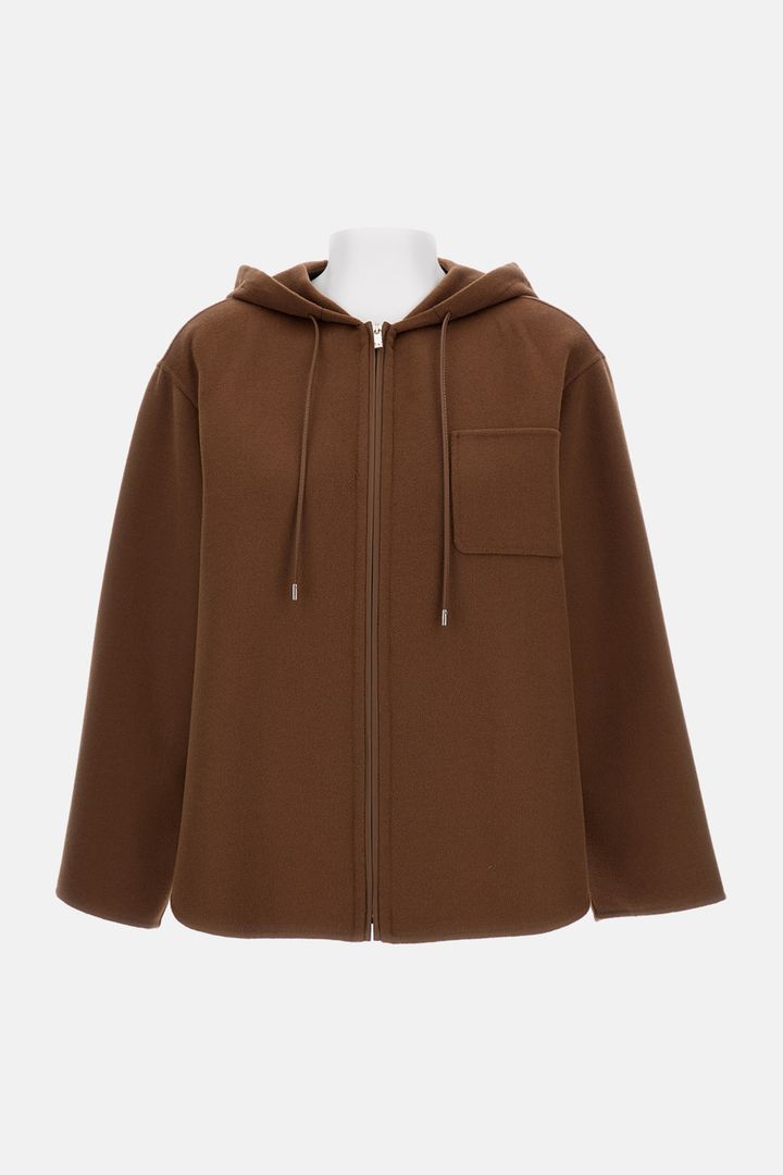 Max Mara Studio - MINA WOOL AND SILK MIX JACKET_1