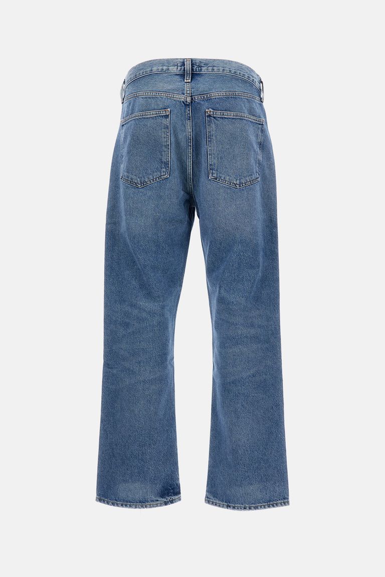 Agolde Sky Blue 90 Jeans In Blue