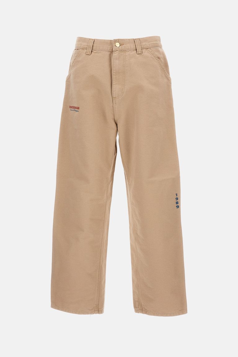 Carhartt Work In Progress Og Single Knit Loose Organic Cotton Canvas Pants