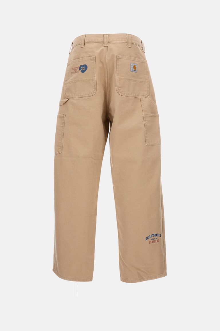 Carhartt Work In Progress Og Single Knit Loose Organic Cotton Canvas Pants