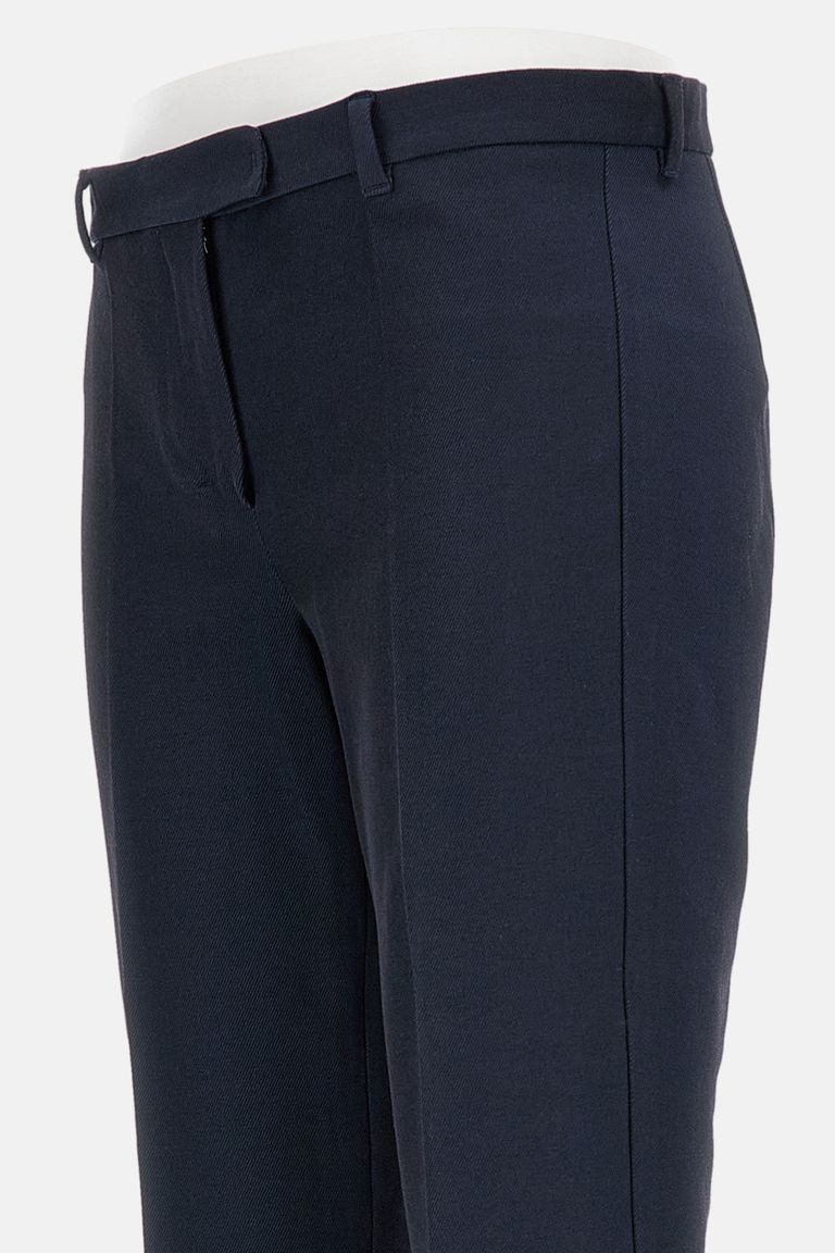 パンツ S MAX MARA UMANITA PANT Stretch cotton-blend trousers, black | 