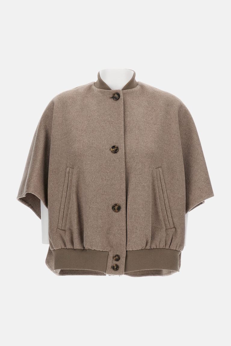 VANADIO BIKER TEDDY SHORT COAT for Women - Max Mara | Biffi