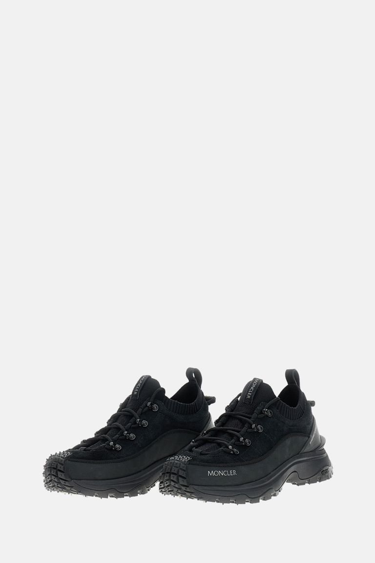 MONCLER *モンクレール* Trailgrip LITE3 スニーカー Moncler: Black Trailgrip Lite3 Sneakers | SSENSE