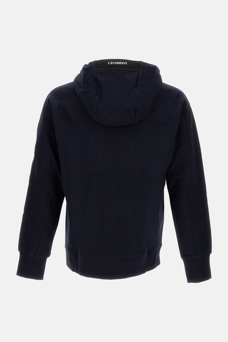 C.p. Company Zip Sweatshirt. In Blue