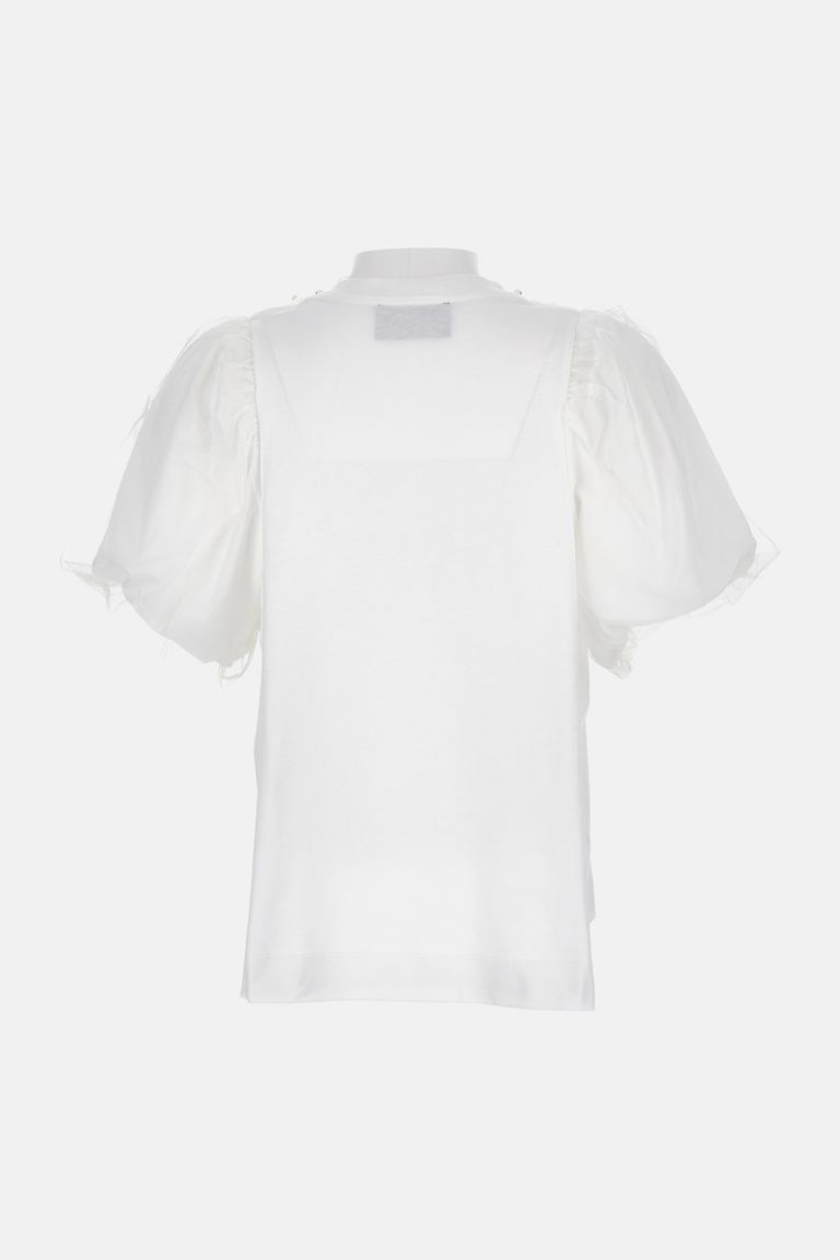 ROSE BANQUET PRINT T-SHIRT for Women - Simone Rocha | Biffi