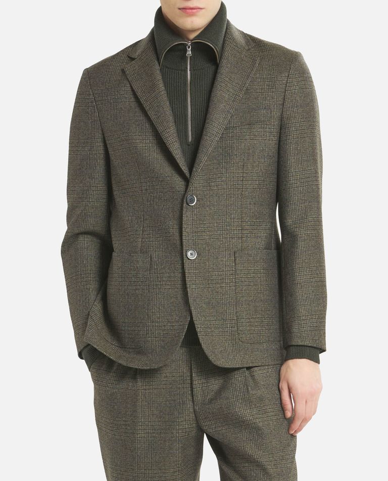 Barena Venezia Barena Tailored Grey Wool Jacket In Gray