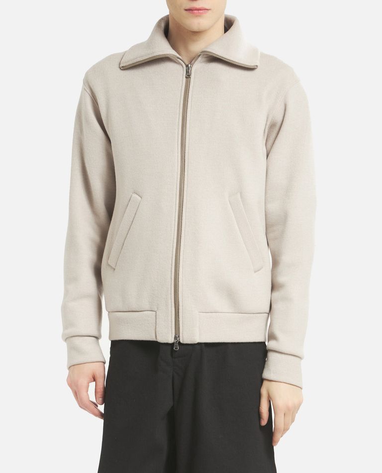Barena Venezia High-neck Zip-fastening Sweatshirt In Neutral