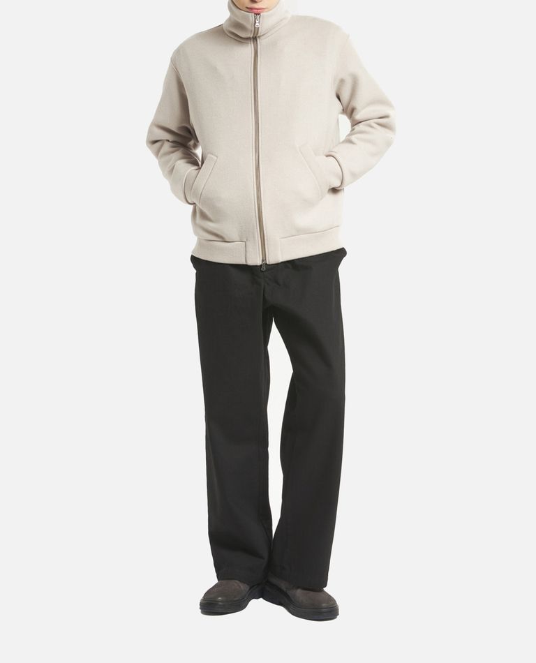 Barena Venezia High-neck Zip-fastening Sweatshirt In Neutral