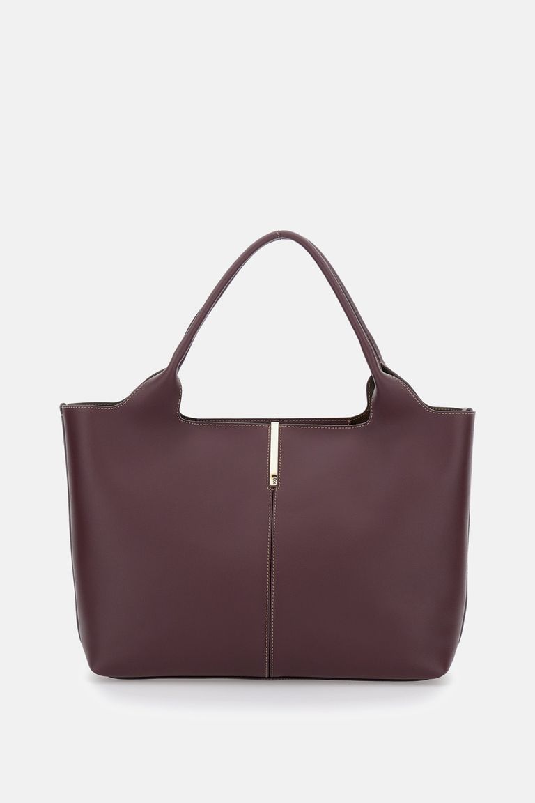 関税送料込【TOD'S】EBR TOTE SHOPPING BAG SMALL ブラック Tod's - Timeless Mini Black Leather Shopping Tote