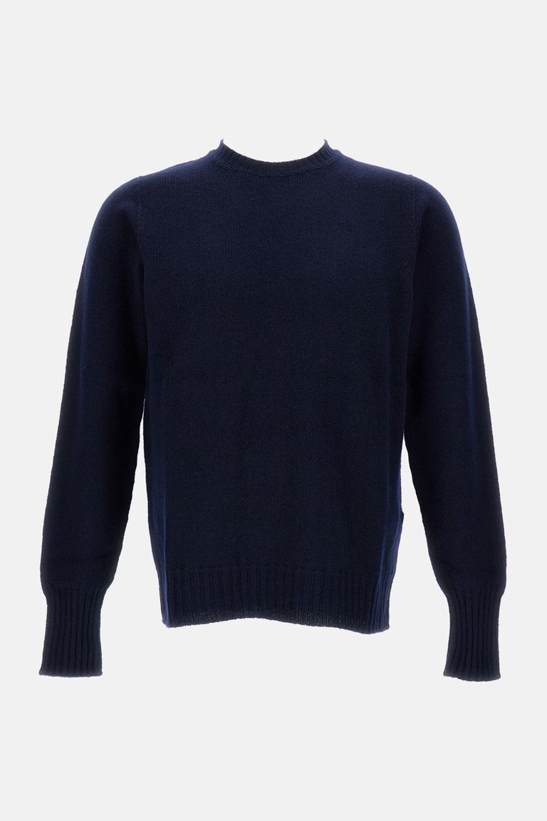 ニット・セーター DRUMOHR Men Sweater D4W145 790 blue Tonal Jacquard Sweater | Original Penguin US