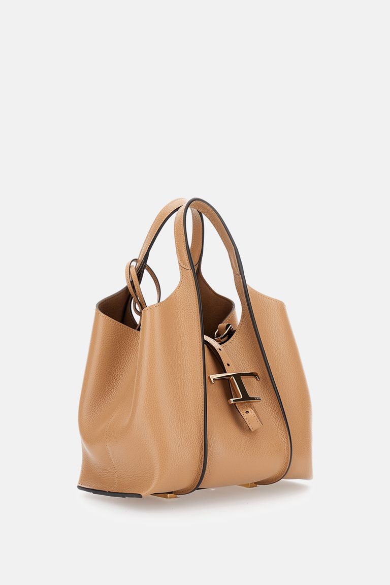 Tod's Tsb Small Shopping Bag In Brown