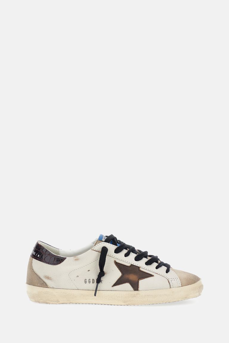 Golden Goose Leather And Suede Sneakers