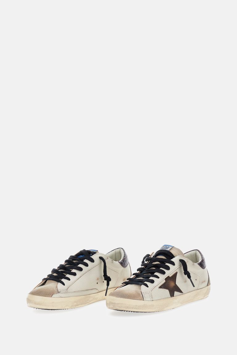 Golden Goose Leather And Suede Sneakers