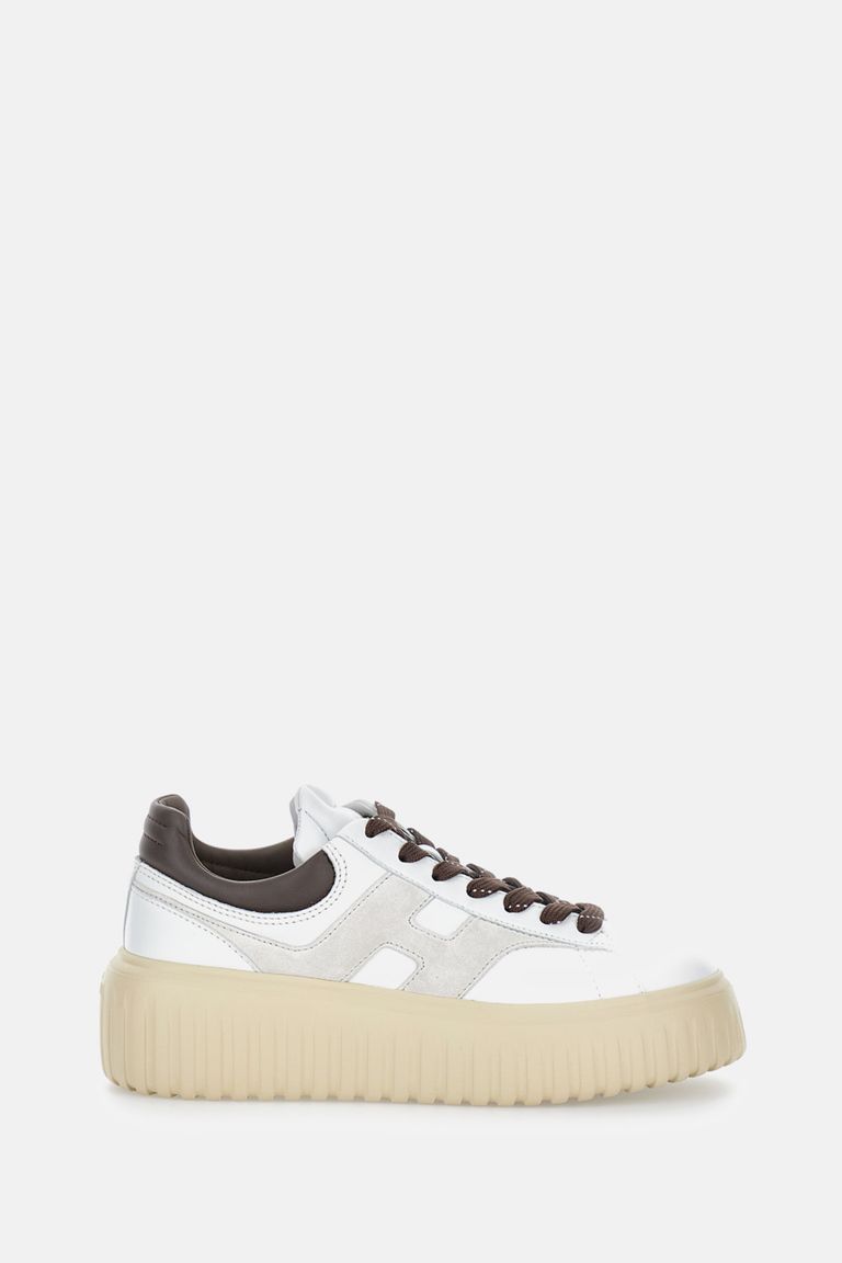 Hogan H-stripes Nappa Leather Sneakers Shoes