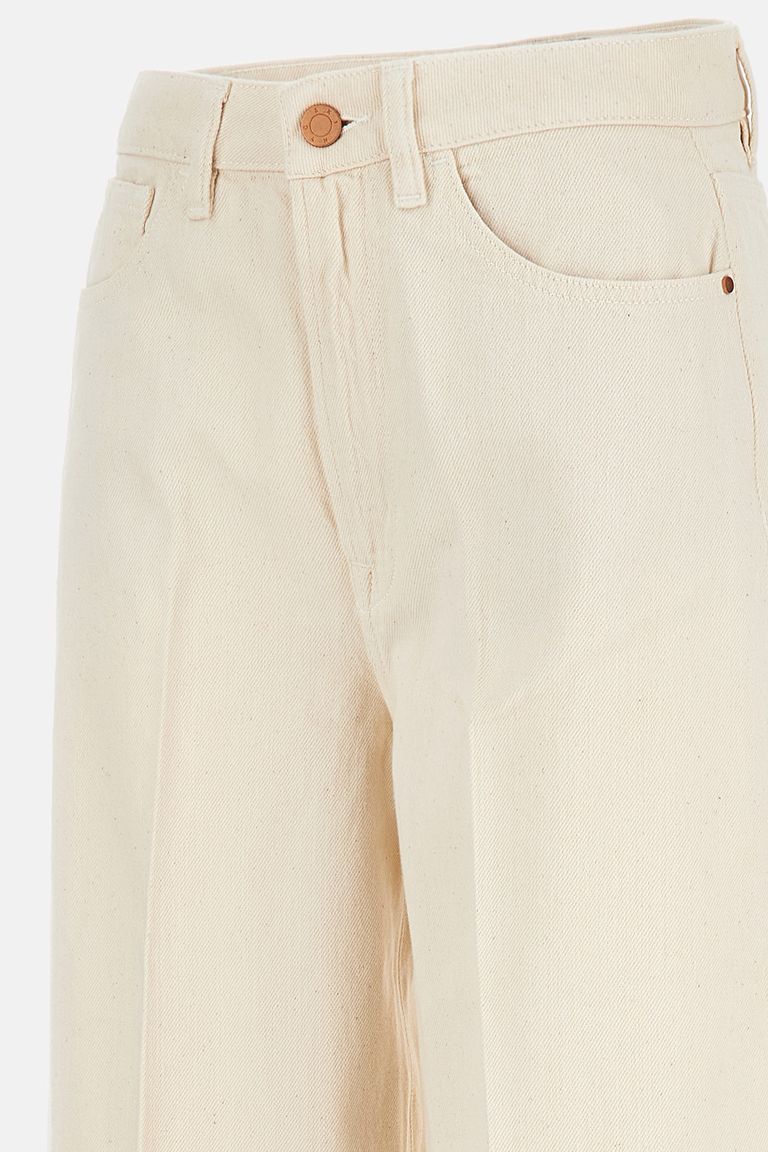 3x1 Jeans Flip Cuffed In White