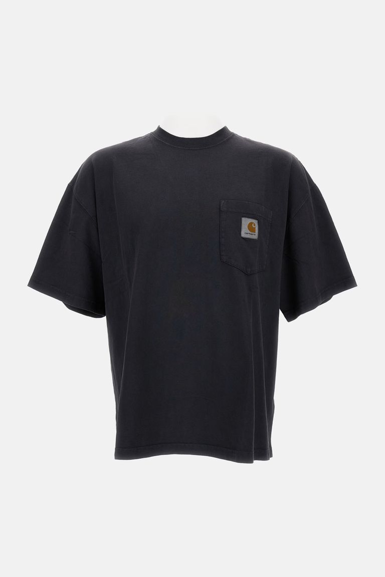 Carhartt Hudson Pocket Short-sleeved T-shirt In Black