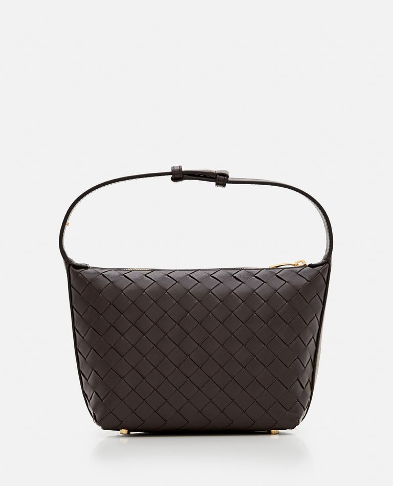 MINI WALLACE LEATHER SHOULDER BAG for Women - Bottega Veneta