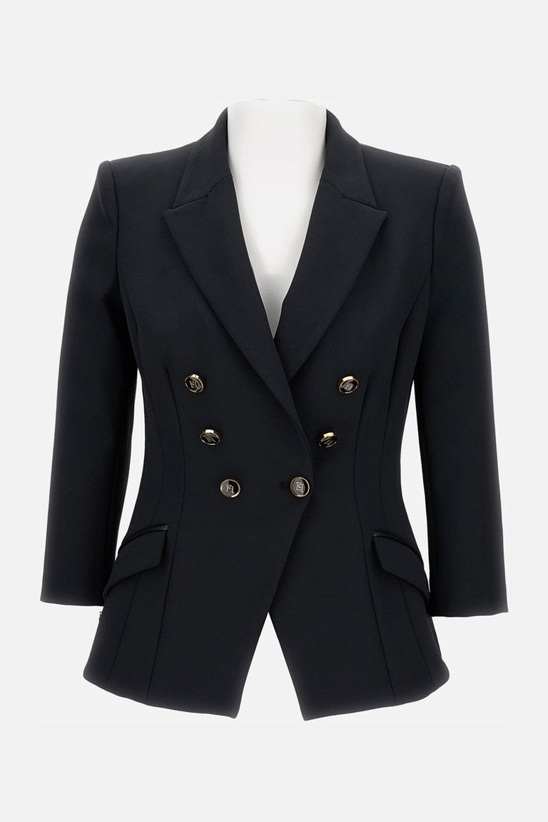 Elisabetta Franchi Blazer In Black