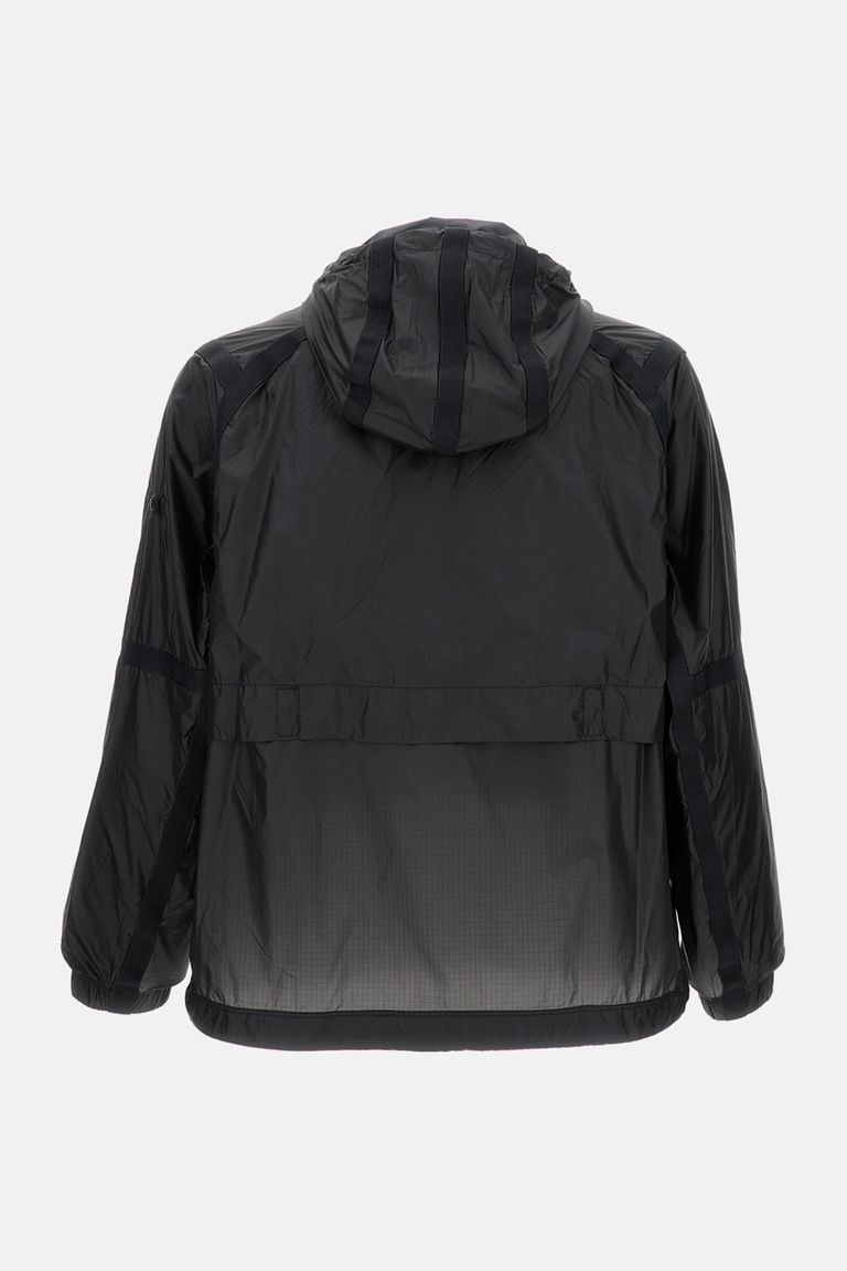 Stone Island Ripstop Jacket Hero Lancio In Black