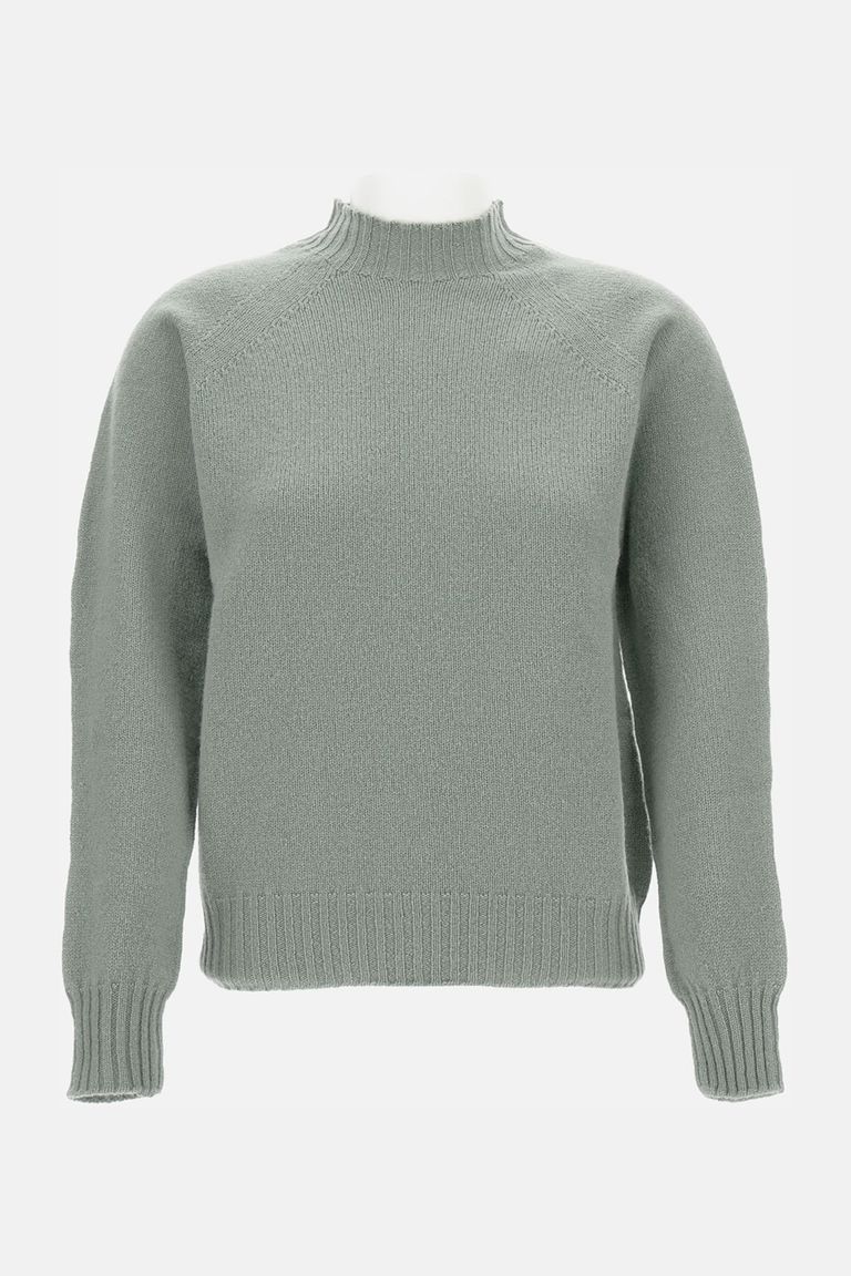 Drumohr Wool Sweater In Green