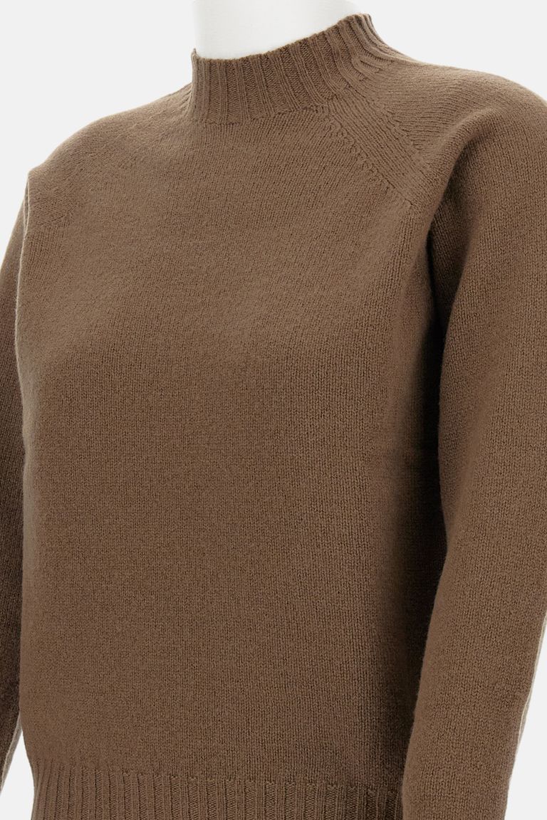 Drumohr Wool Sweater In Brown