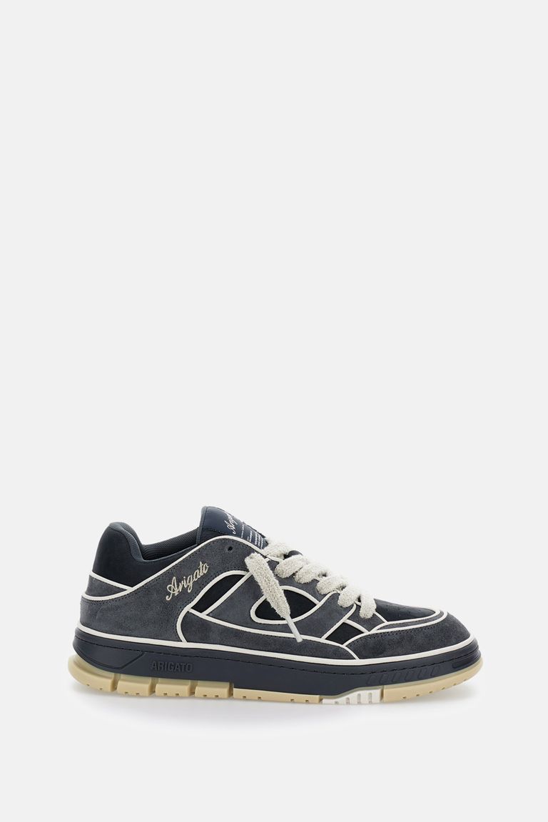 Axel Arigato Area Lo Sneaker Sneakers In Black Suede In Multi