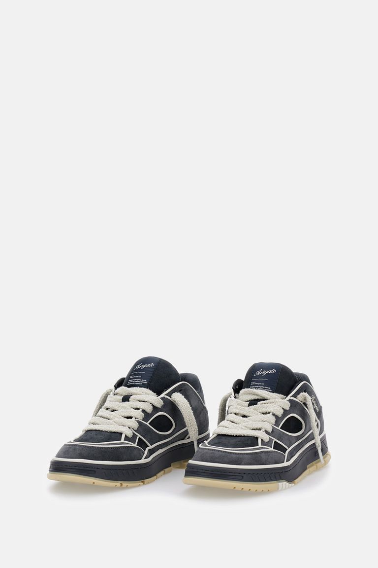 Axel Arigato Area Lo Sneaker Sneakers In Black Suede In Multi